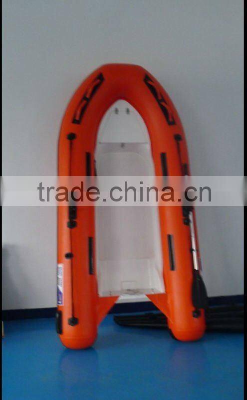 (CE)optional floor size PVC material folding boat