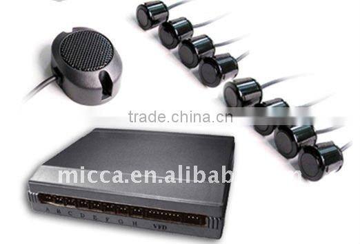 3-stage Buzzer Car Parking Sensor with 8 sensores,Sensor de Aparcamiento con Buzzer tipo(PS302-8)