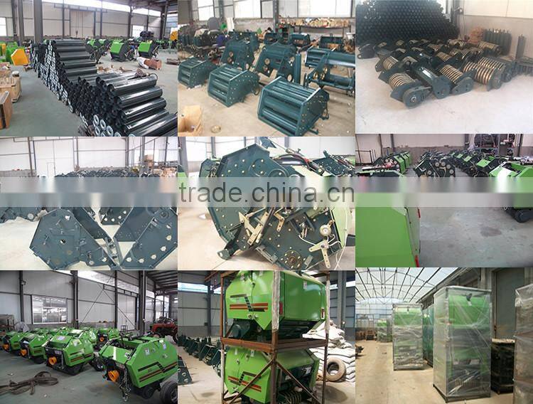 Hot sale direct factory straw bale press machine to farmed animals