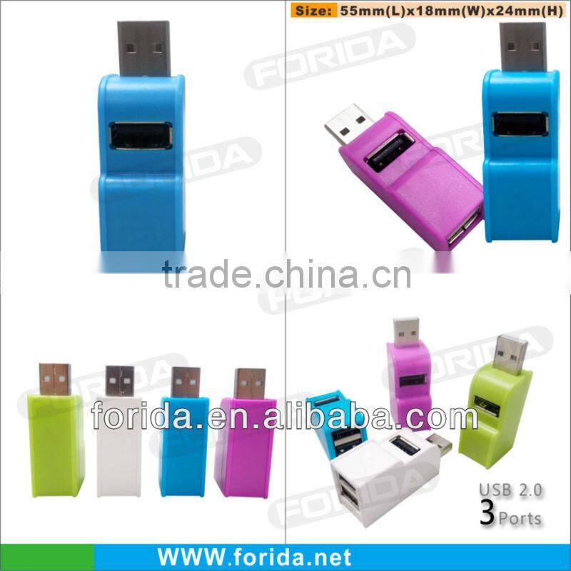 mini fan usb 3 ports hub