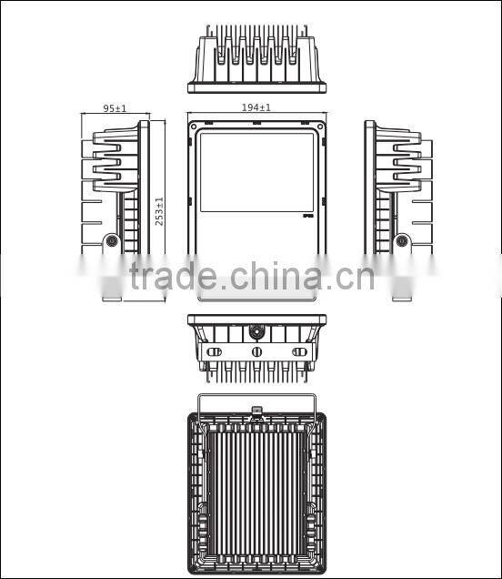 China Manufacturer 50W Led flood light, outdoor led light, 3 years warranty
