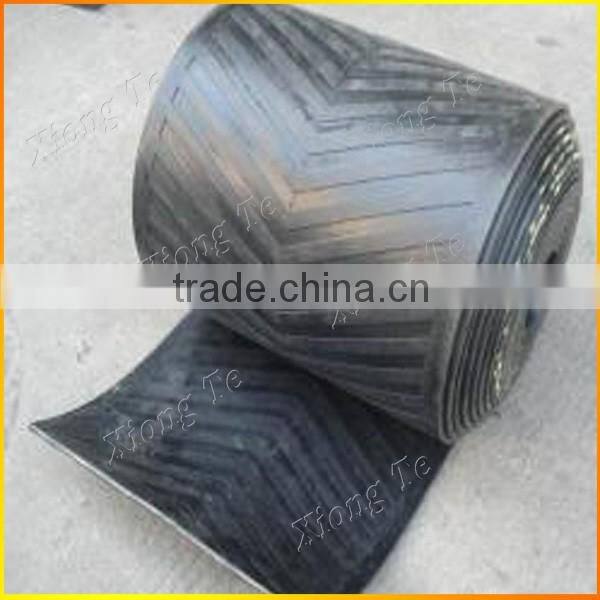 high load chevron conveyor belt chevron bone pattern