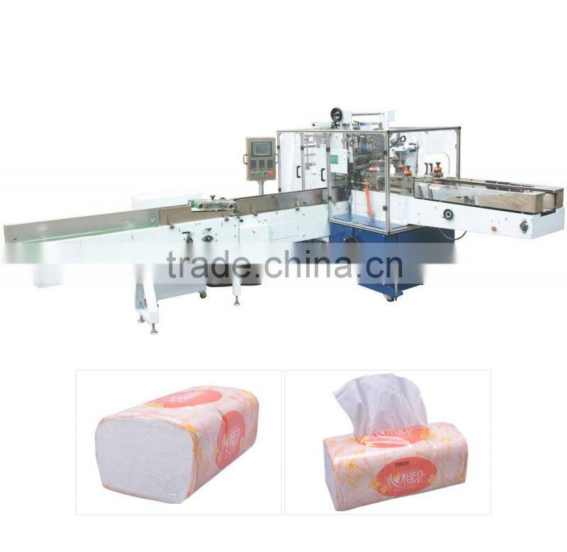 Low Price Soft Facial Tissue and Napkin Paper Packing Machine