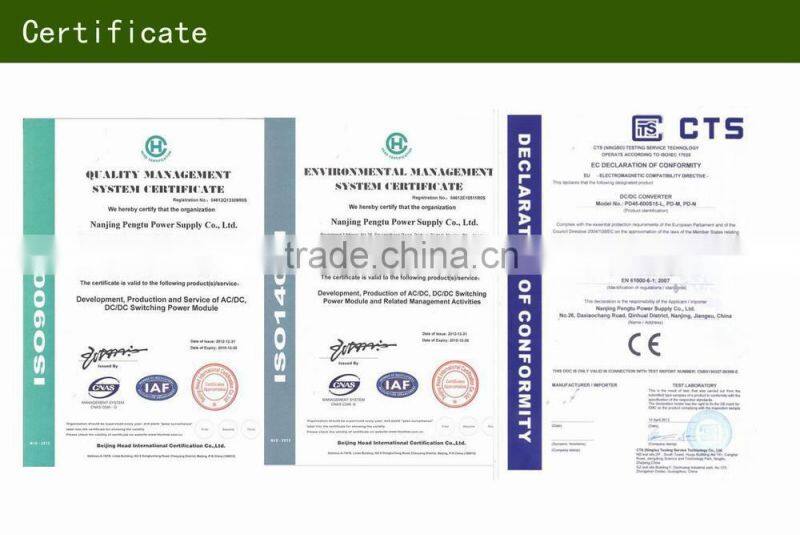 48vdc input switching power supply P25-B series