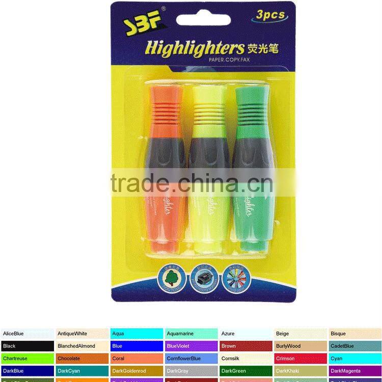 Jumbo fluorescent highlighter marker orange item 535