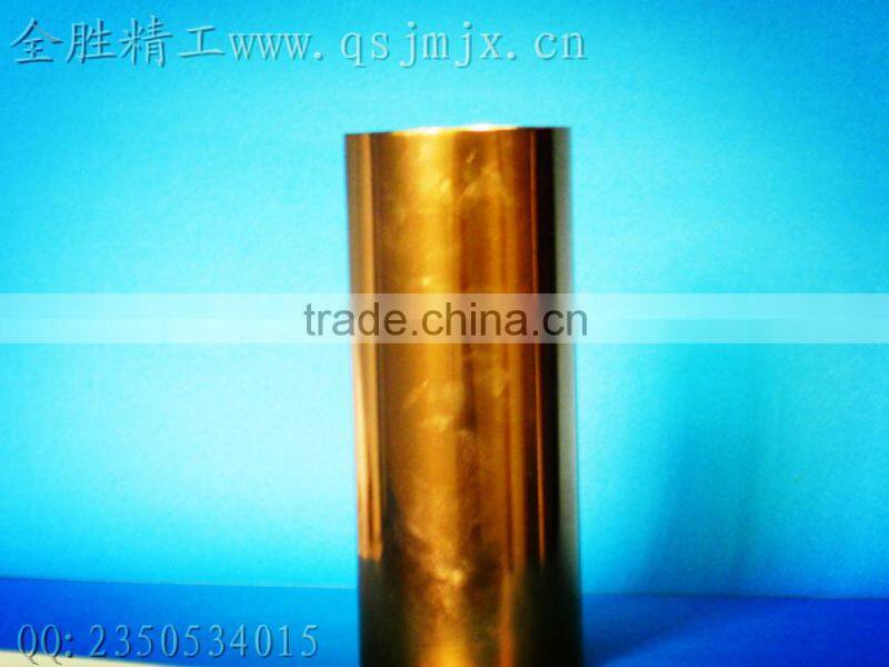 Elegant gold plating outside case for vacuum business cup, cover case for vacuum cup, shell case for vacuum cup