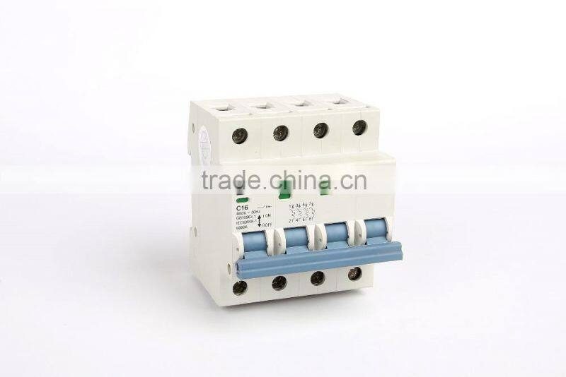 MCB-02 C45 Hot selling 1p+n mini circuit breaker