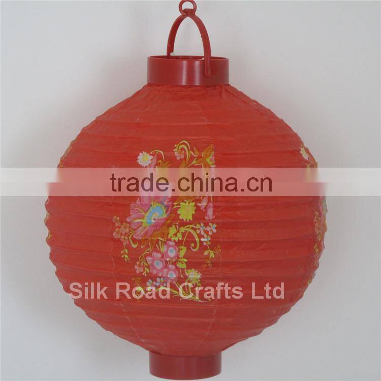 Hot selling battery operated lantern with plastic holder