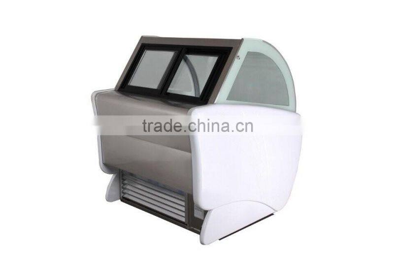 China Supplier Commercial Ice Cream Showcase/ Display Freezer
