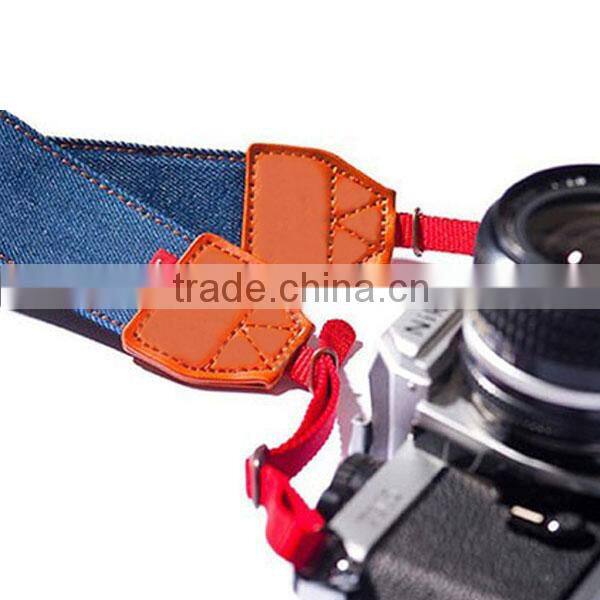 Janyo Laste Style Jeans Material Leather Camera Strapp