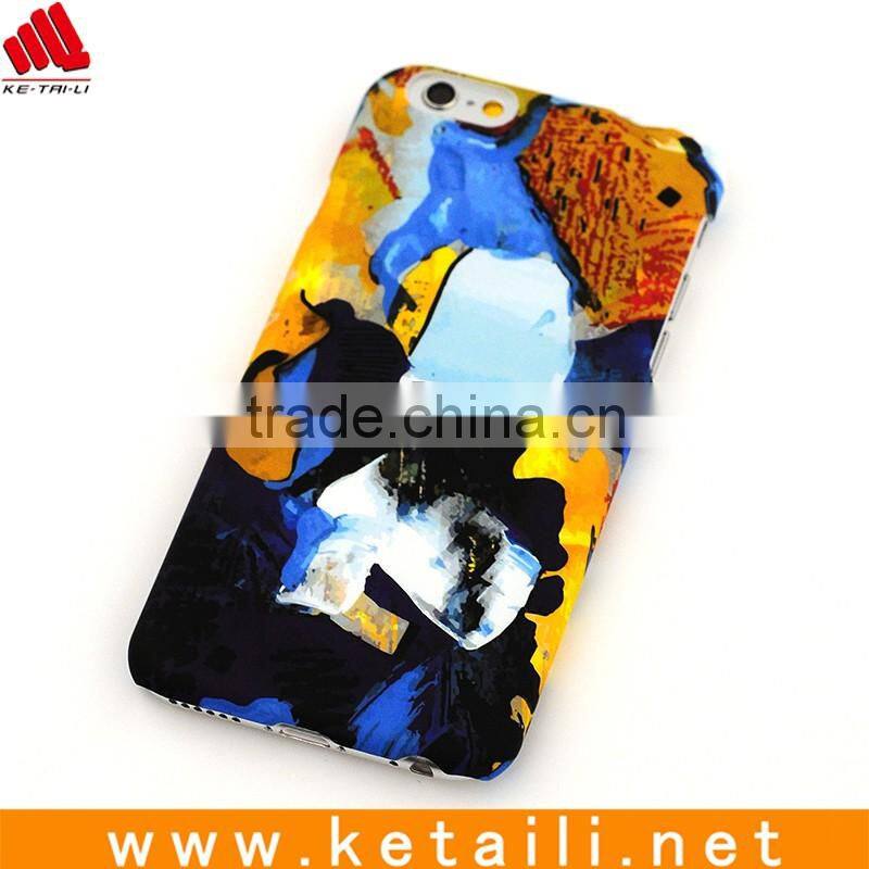 Customize Plastic Mobile phone casing for iphone 6 with silk screen