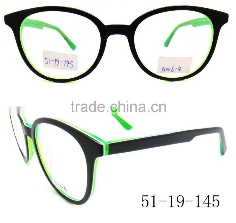 Wholesale new style fashion thinner acetate italian optical glasses