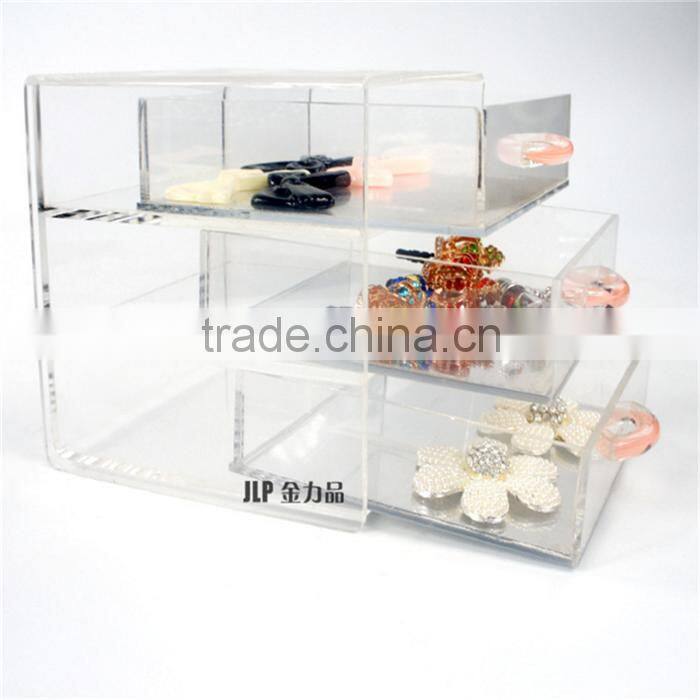 Manufacturing clear acrylic box acrylic organizer drawers
