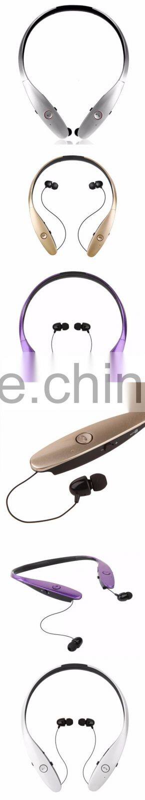 2016 wireless bluetooth earphone&headphone for lg hbs 900,v 4.0 bluetooth stereo headphone HBS-900