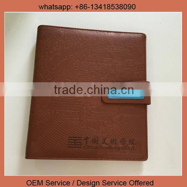 Custom imprinted logo A5 size office spiral notebook