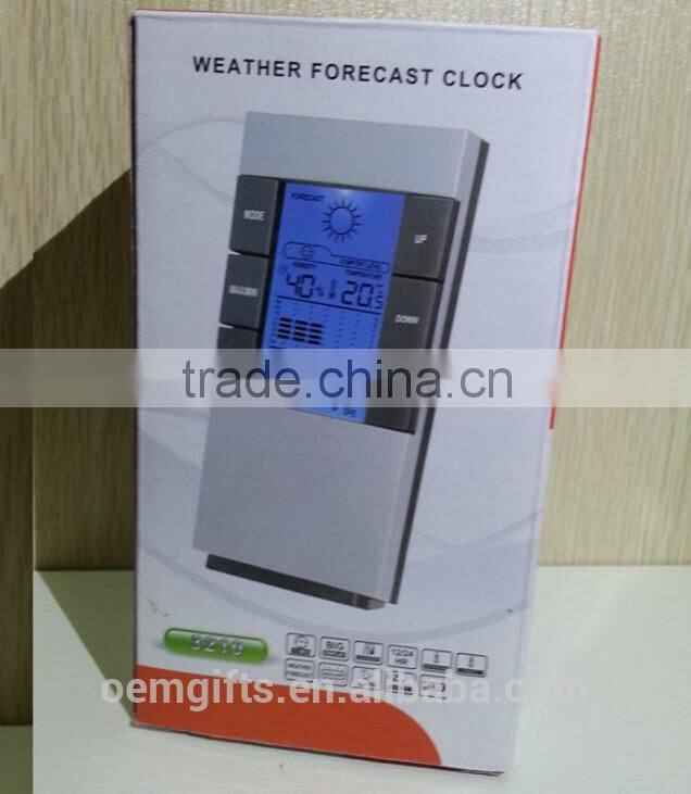 LCD Weather Station Clock