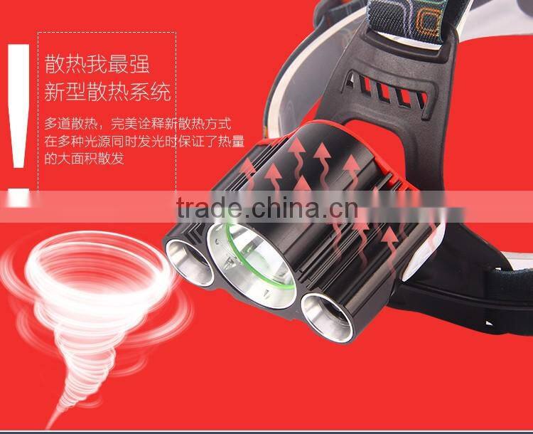 A-OK LED Headlamp 3 Xm-l T6