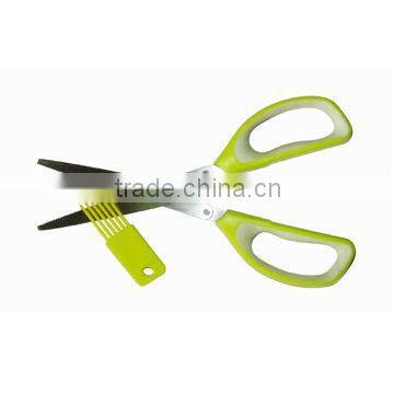 Stainless Steel Kitchen Scissors with comb