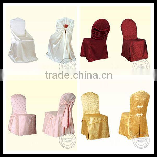 Spandex chair cover for hotel wedding banquet used banquet chair covers