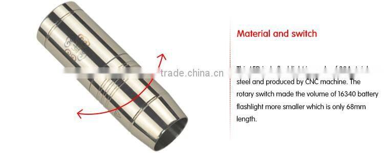 Jewelry pen torch xml R4 300lm 2 Modes warm light LED torch lights for identifying jade Identification