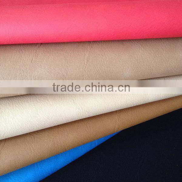yanbuck pu leather wet pu yanbuck leather for lady shoes making