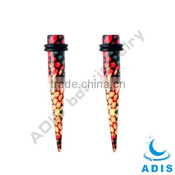 Wholelsale Custom Acrylic Stretching Ear Taper Set