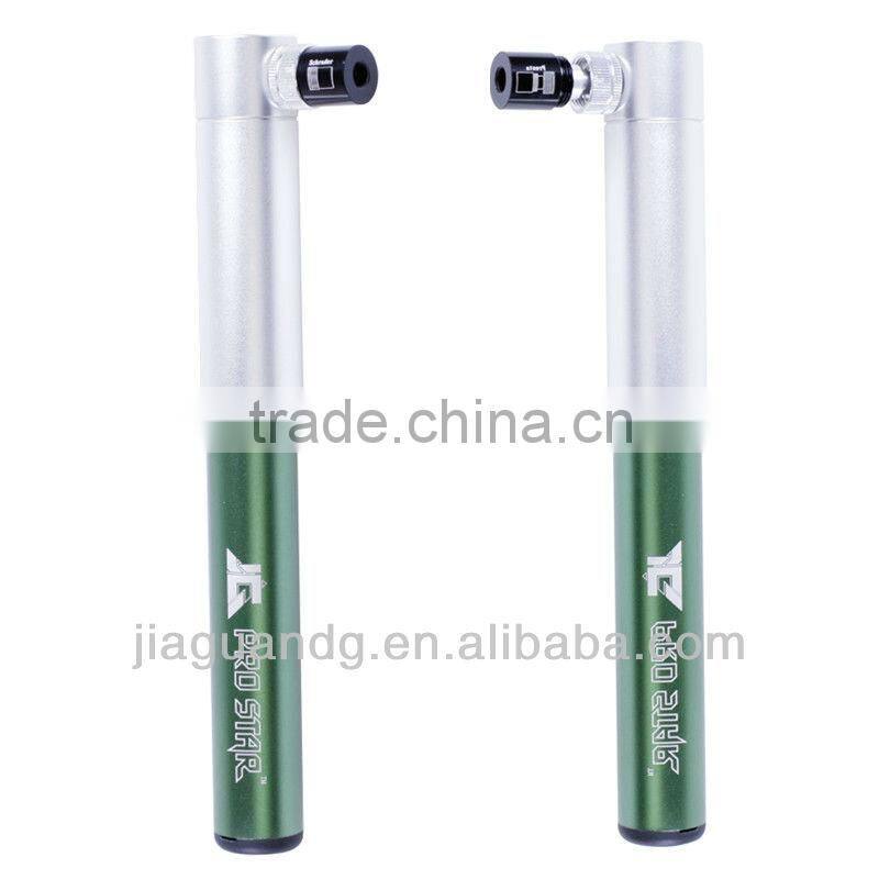 Double Action mini bike pump which is powerful(JG-1019)