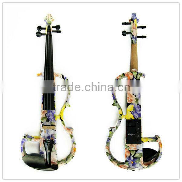 The 2013 new beautiful fashion colorful electric voilin SVE500