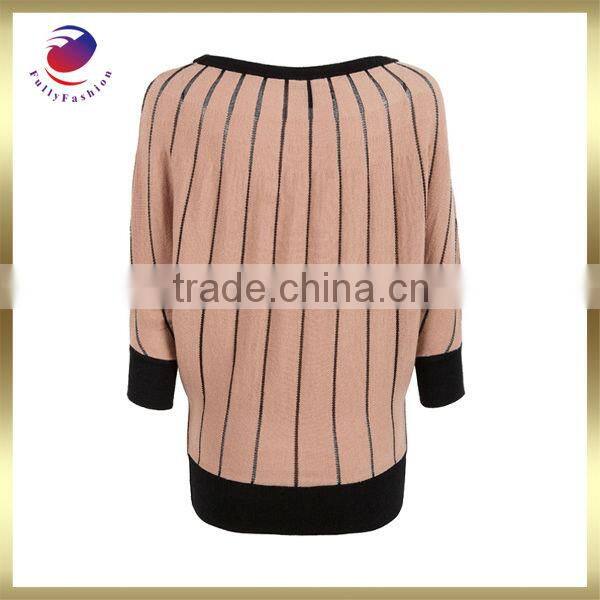 Becky batwing knit handmade knit wool sweater