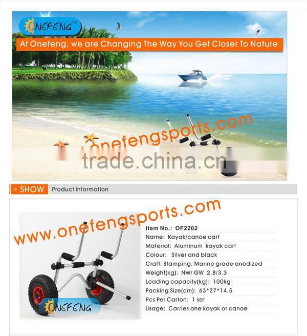 Universal Kayak Cart Kayak Cart With Tuff-Tire Wheels