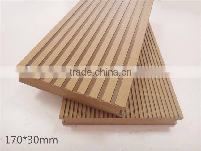 interlocking composite deck tiles non-slip black wood composite deck board