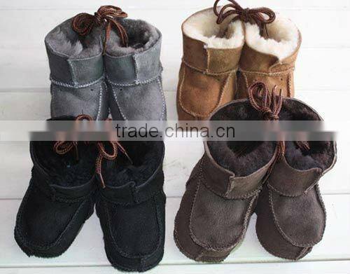 winter sheepskin lovely kids wholesale shoes