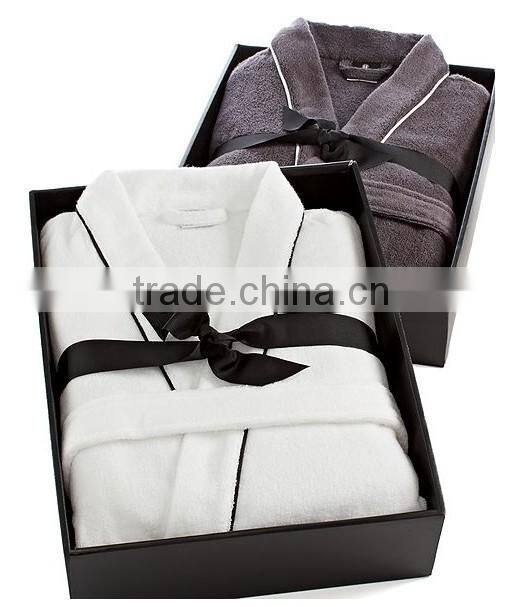 White hotel qulified cheap outdoor terry cotton bathrobes