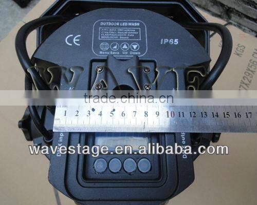 (WLP-01-2)HOT 18 pcs 4 in 1 RGBW led rgbw 18pcs 10w leds ip 65 par light