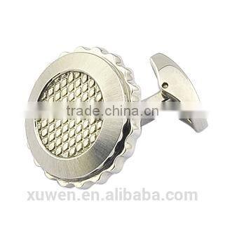 inlay carbon fiber suits 316l stainless steel cufflinks for men