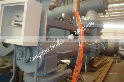 Double grinding wheel foundry sand mixer S114