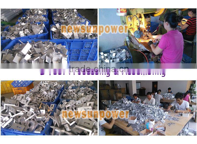 Tilt/Slopping/Pitched Metal Roof Solar mounting system