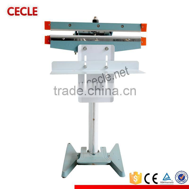 Cheap foot operated sealing machine