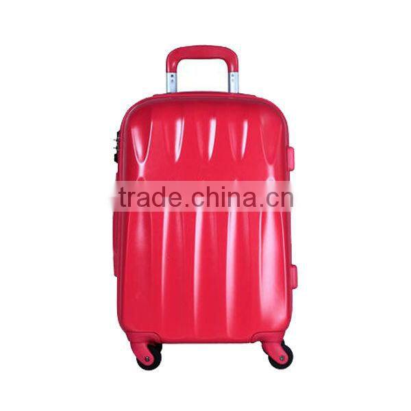 2015 china alibaba New product beautuful pc travel trolley,pc travel luggage