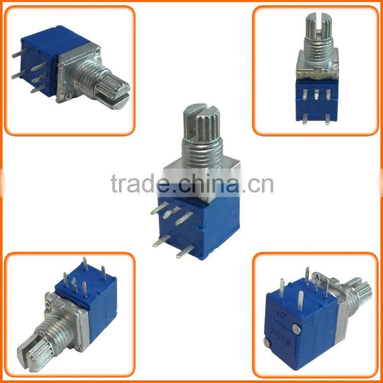 changzhou Yuhao 9mm with switch 10k rotary potentiometer 5pin