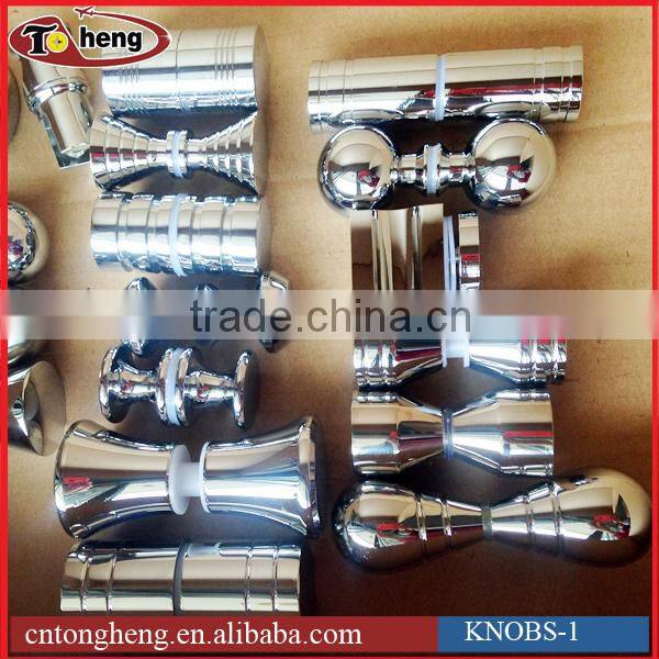 Modern CNC stainless steel back to back pull knob