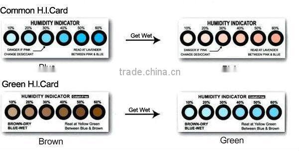 Good Quality Humidity Indicator Card for Electronic Dry Packing