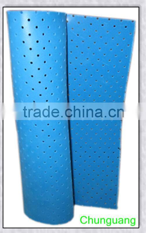 Latex foam sheet with pinholes / latex designer shoe insole