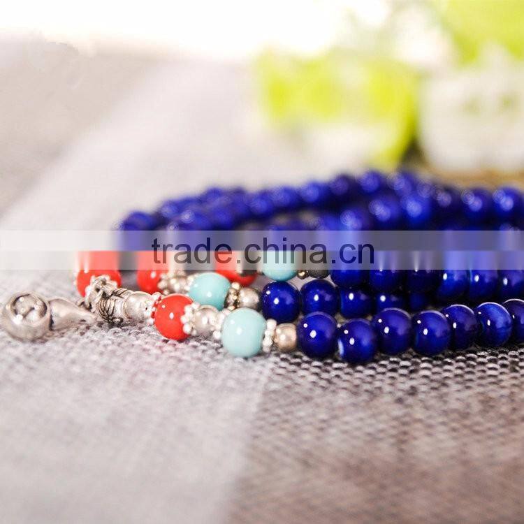 Tibetan Mala bracelet - Chakra Jewelry (5mm & 108pcs)