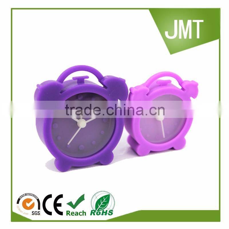 Cheapest unbreakable kids promotion gift TV silicone alarm clock