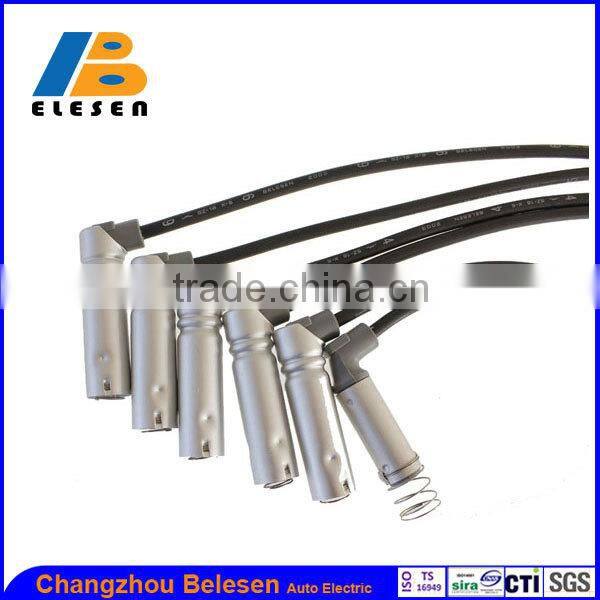 silicone Ignition lead kit with aluminum pipe