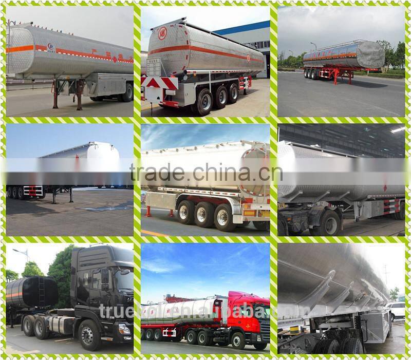 China made 3 axles fuel tank trailers high quality fuel delivery tank for sale famous brand used oil delivery tankers trailer