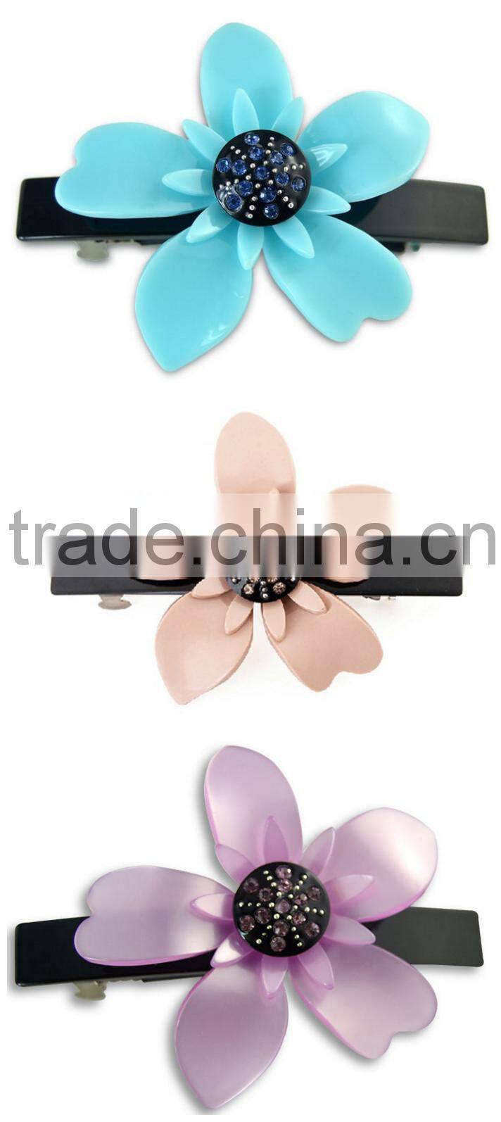 HYC0457 Wholesales Fashion colorful hair clip for girls