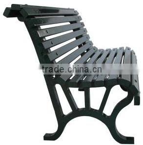 cast iron park bench