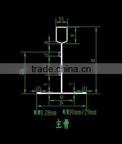 Main tee roll forming machine
